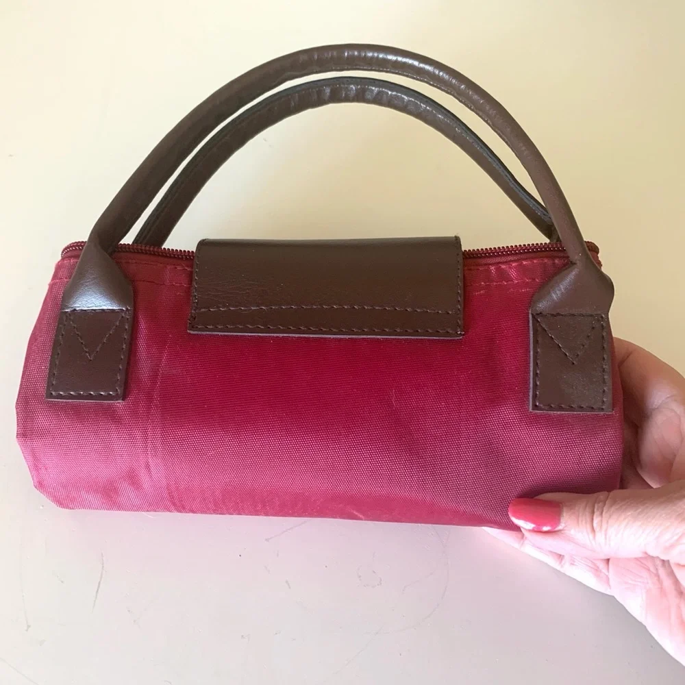 Cranberry Vinyl Totebag